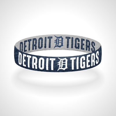 #ad Reversible Detroit Tigers Bracelet Wristband Detroit Tigers Wristband $12.00