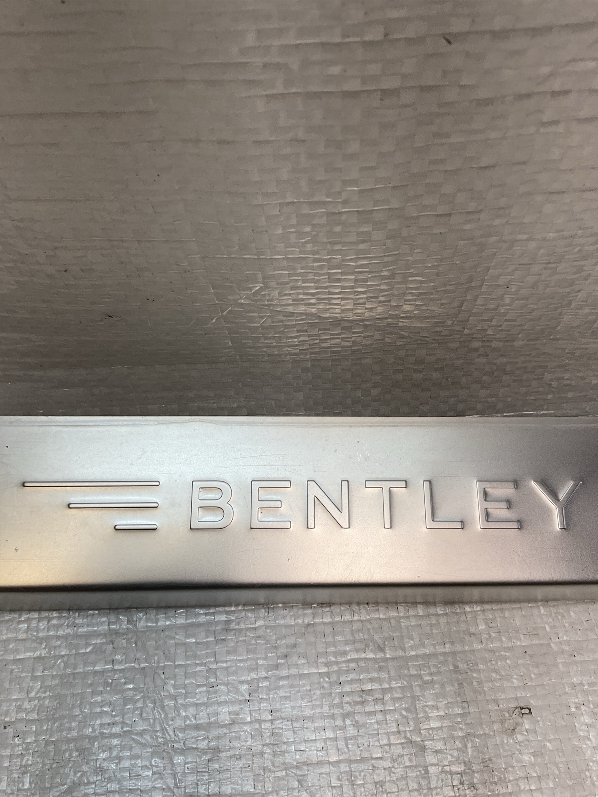 06-12 BENTLEY CONTINENTAL FRONT RIGHT SILL SCUFF PLATE TRIM COVER OEM 3W5853876A