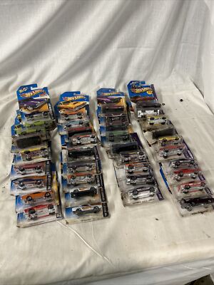 Lot Of 37 Unopened Hot Wheels. Year 2011,12,13. D,e,f Stamp. Matchbox Cars, 2013
