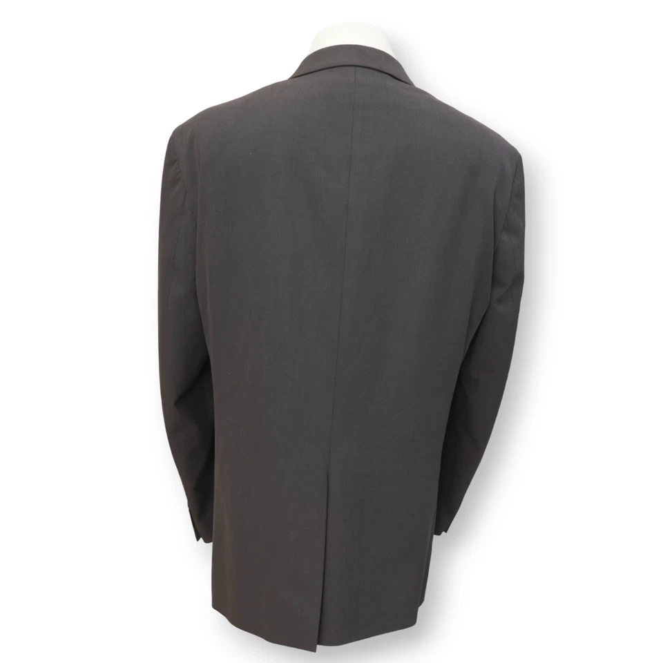 CHAPS Abrigo Deportivo Sólido Gris Carbón Dos Botones Traje Chaqueta Blazer 48 L Foto 3 de 4