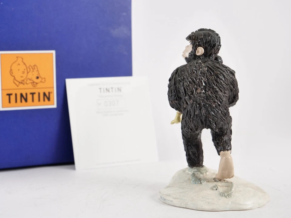 Pixi Moulinsart n° 46942 Yeti portant Tchang TINTIN en boite de 2002 - Photo 3/4