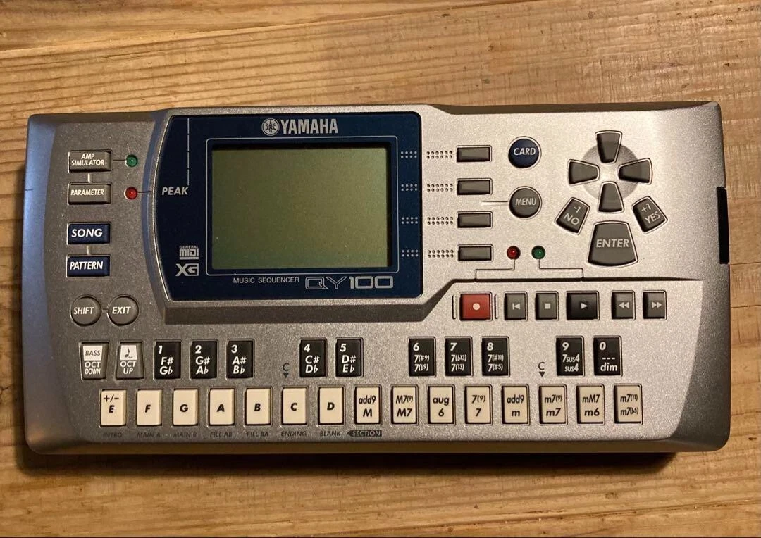 YAMAHA QY100 Sampler Sequencer Sound Module Rhythm Machine | eBay