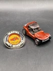 Hot Wheels Redline Sand Crab Red with Black Interior w Button Vintage Toy Car