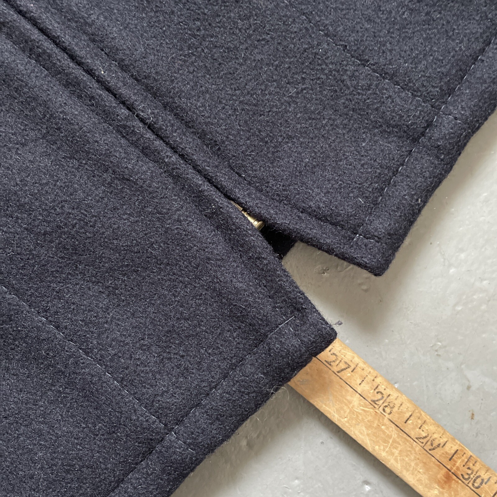 Schott 716 Military Style CPO Star Wool Leather Trim Bomber Jacket Made USA 40