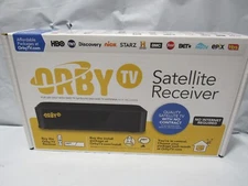 Orby TV Satellite DVR Receiver - w/ Remote Control KSTB2095 New Sealed  (O64J)