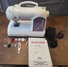 Nähmaschine Singer Curvy 8763, weiß, defekt
