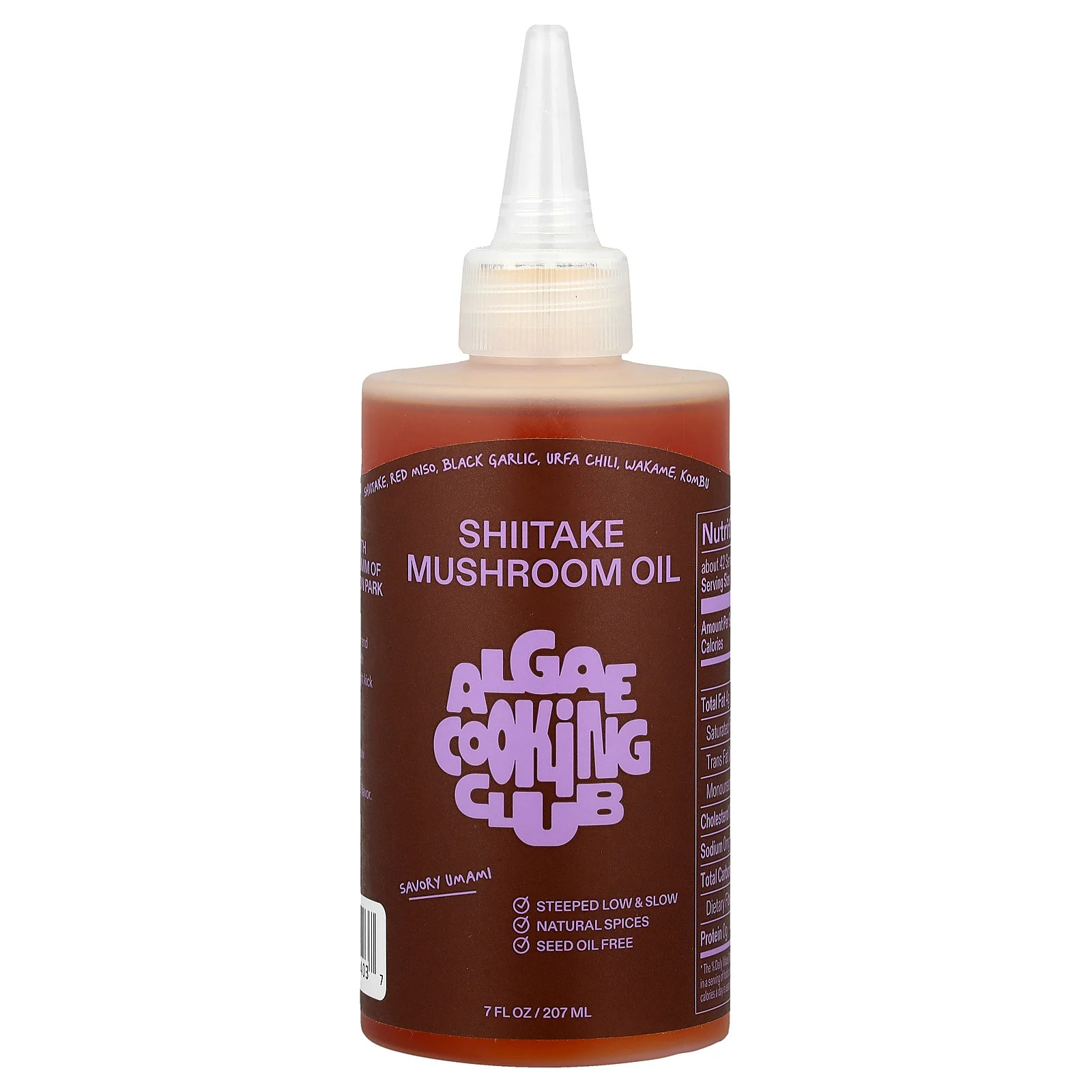 Масло из грибов шиитаке, 7 жидких унций (207 мл)
