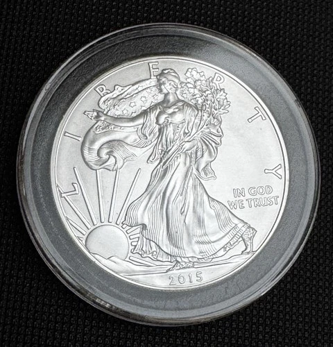 2015 American Silver Eagle Walking Liberty 1oz Uncirculated .999 Fine Silver