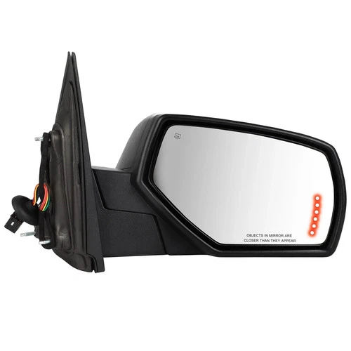 Passenger Mirror Fits Silverado Sierra 1500 2500 3500 Manual Heated Puddle light