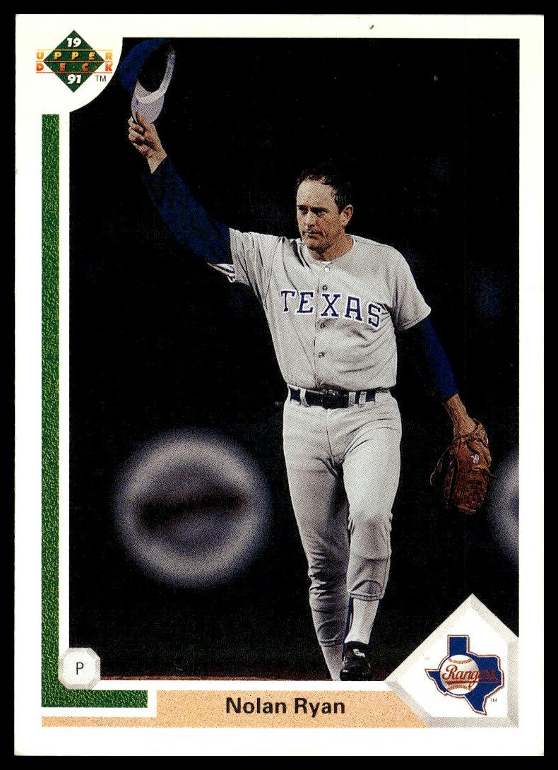 1991 Upper Deck #345d Nolan Ryan