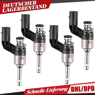 4x Kraftstoff Injektor für 1.4 TSI VW GOLF 5 6 POLO GTI TIGUAN PASSAT DHL