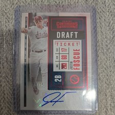 2020 Contenders Draft Pick Ticket 2 Auto Red /75 DPT2-JF Justin Foscue