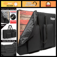 Heavy-Duty Cornhole Carrying Case for 4' x 2' Boards  Padded Foam, Large Pocket