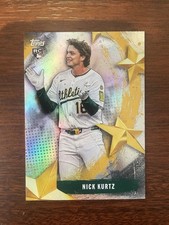 Topps Update Series Nick Kurtz Athletics Stars of MLB Rookie Insert SMLB-61 2025