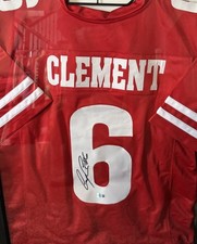 Corey Clement Signed Wisconsin Badgers Jersey #6 BAS COA Autographed NCAA