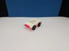 Vintage Fisher-Price Little People Rare HTF Pink/White Beauty Salon Car EUC