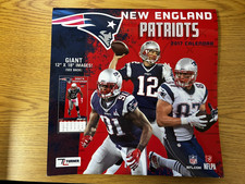 NFL New England Patriots 2017 Calendario de Pared Turner (¡Imágenes Gigantes de 12 pulgadas x 18 pulgadas!)