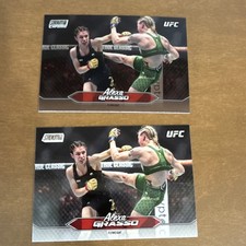 Topps 2025 Stadium Club Chrome & Base Alexa Grasso UFC 2 Card Lot