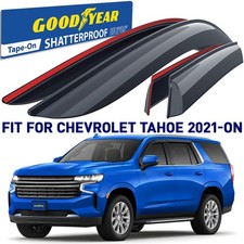 Rain Guards Vent Visors Shade for 2021-2026 Chevrolet (Chevy) Tahoe