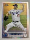 2022 Topps Chrome - Clayton Kershaw #183 Refractor Los Angeles Dodgers