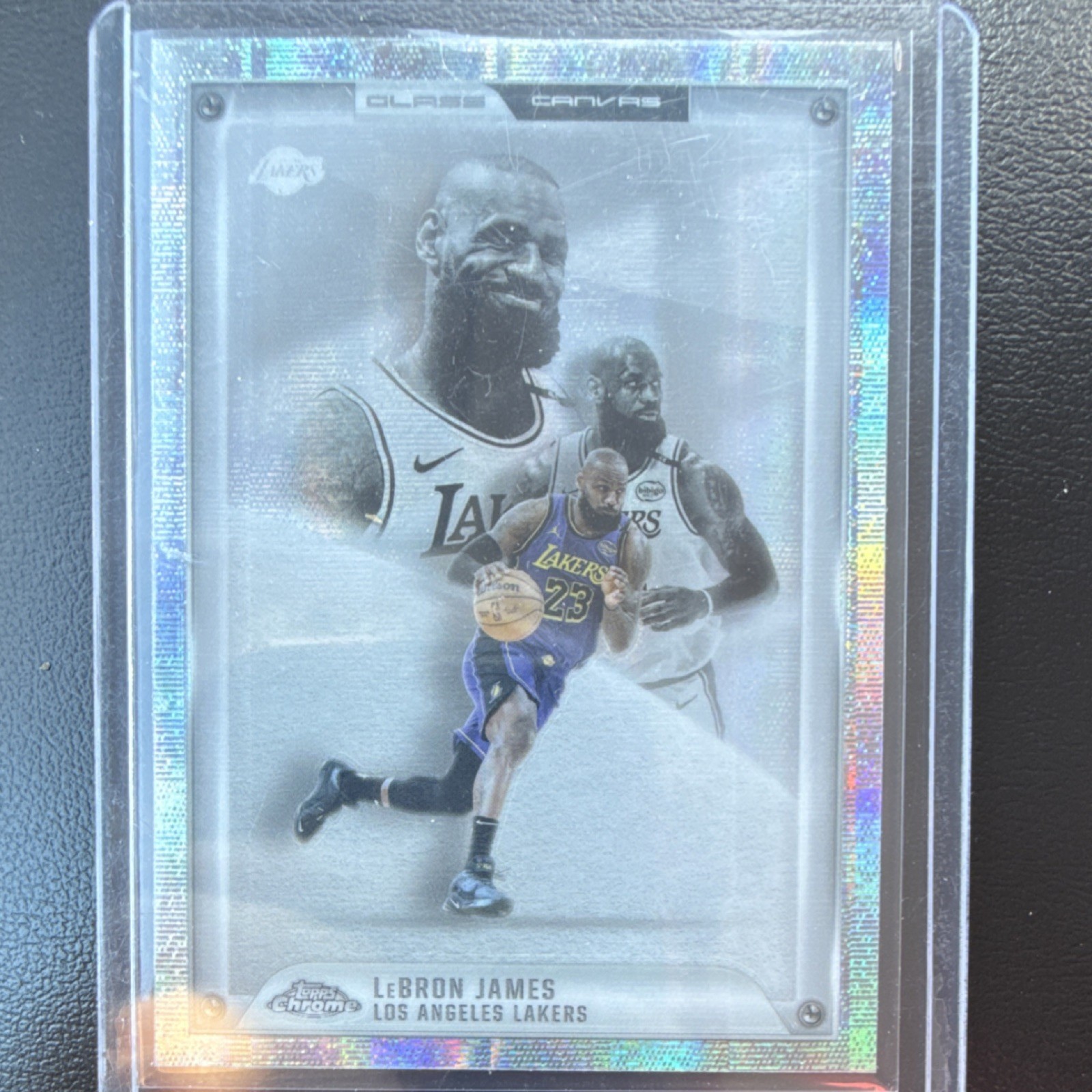 LeBron James 2025 Topps Chrome #GC-1 Glass Canvas /(SSP) Price
