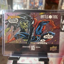 2023 Upper Deck Spider-Man Battle Time Spider Man Vs Jackal #BT-20