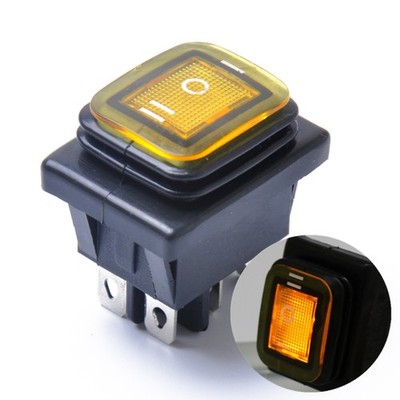  Rocker-Kippschalter Ein-Off-on-on 6 12V DC-Auto-Boot-Automobile Wasserdichte