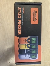 Mecurate Stud Finder Wall Scanner Sensor - 5 in 1 Orange LCD Display