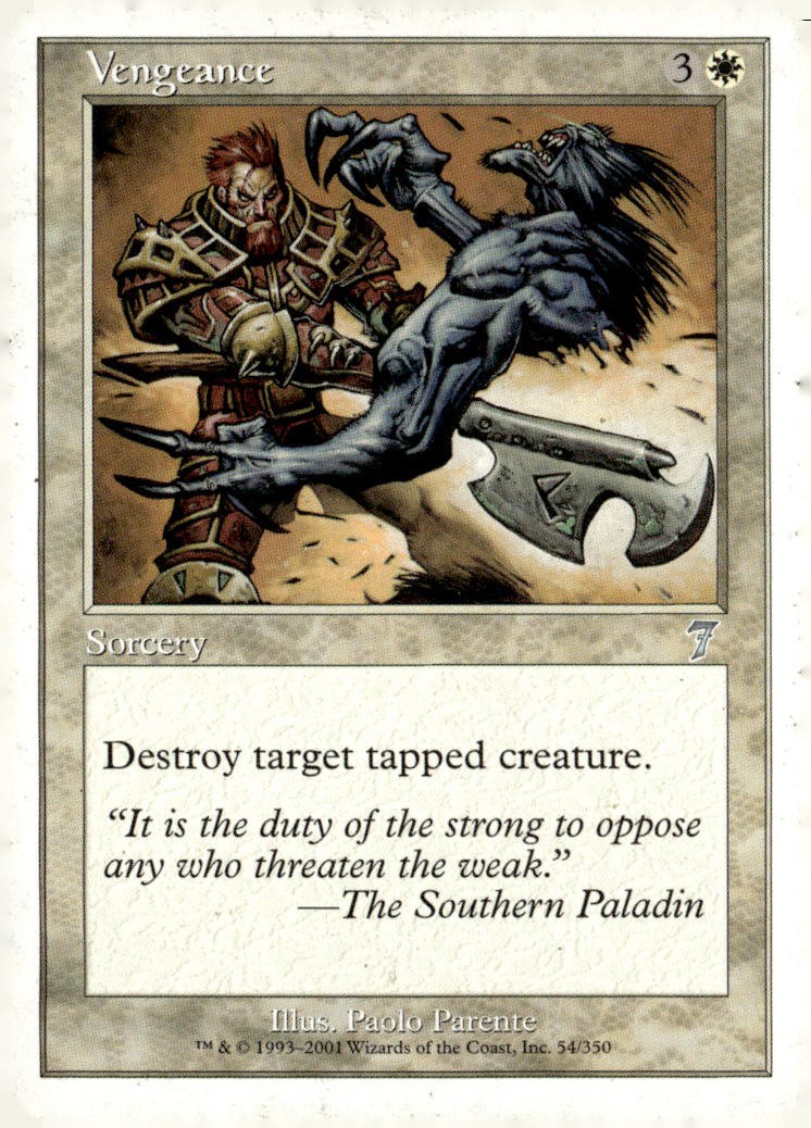 7th Edition #54 Vengeance