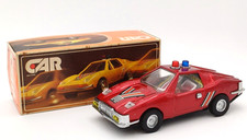 CAR VOITURE - MACCHININA GIOCATTOLO DI LATTA A CARICA MF305 - VINTAGE '70