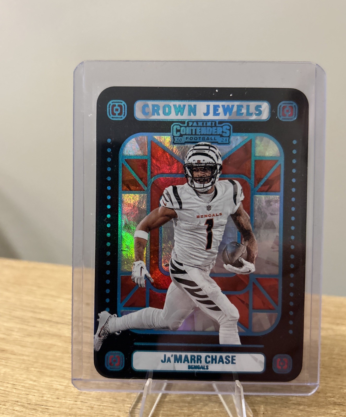 2024 Panini Contenders -JaMARR CHASE-#15 Crown Jewels CASE HIT!!