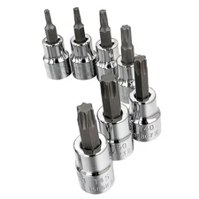 Craftsman 9-01005 Evolv 7-Piece Torx Bit Socket Set – T10–T40 Hand Tool