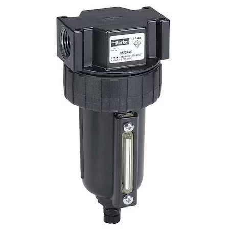 Parker 06F24bc Compressed Air Filter, 250 Psi, 2.81 In. W