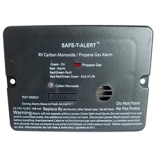 Safe-T-Alert Combo Carbon Monoxide Propane Alarm Surface Mount Black 25-742-BL