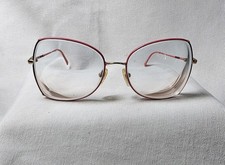 Tura Eyeglass Frames 80's Metal Pink Burgundy Mod 284 BUP Frame Only 131 56 18