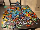 Vintage MPC/Marx Plastic Dinosaurs And Terrain 1960s-70s Huge Lot! Over 150!