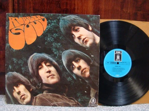 The Beatles - Rubber Soul, 1972 German Reissue Import LP, Rock, Pop Rock.