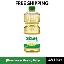 Amazon Grocery, Canola Oil, 48 Fl Oz (Previously Happy Belly, Packaging May Vary