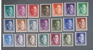 Mayfairstamps General Government Adolf Hitler Portrait Stamps 21 Piece ccb_33925