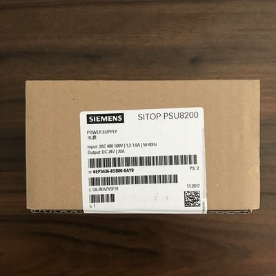 Power Supply 6EP3 436-8SB00-0AY0 6EP3436-8SB00-0AY0 SIEMENS New In Box