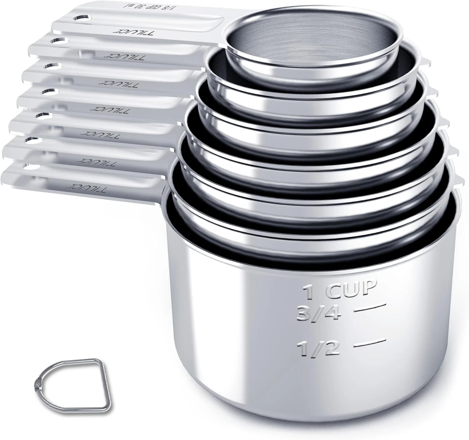 Stainless Steel Measuring Cups Set,Kitchen Gadgets for Cooking & Baking,Set of 7
Opens in a new wind