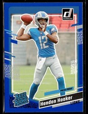 2023 Donruss #329 Hendon Hooker Press Proof Blue Lions Football Card 1901O