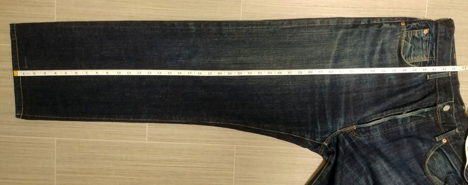 RARE LVC BIG E XX 503B (50s) Levi's selvedge denim j… - Gem