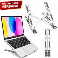 Laptop Ständer Aluminium Faltbar 7 Stufen Höhenverstellbar 10-17,3 Zoll …