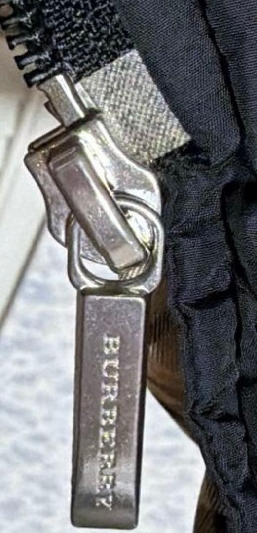 Burberry Black Label Men's Hooded Down Coat M Black Removable Hood Used thumbnail 8