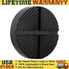 Jack Pads Rubber Pad Adapter Car Truck Cross Slotted Frame Rail Floor S