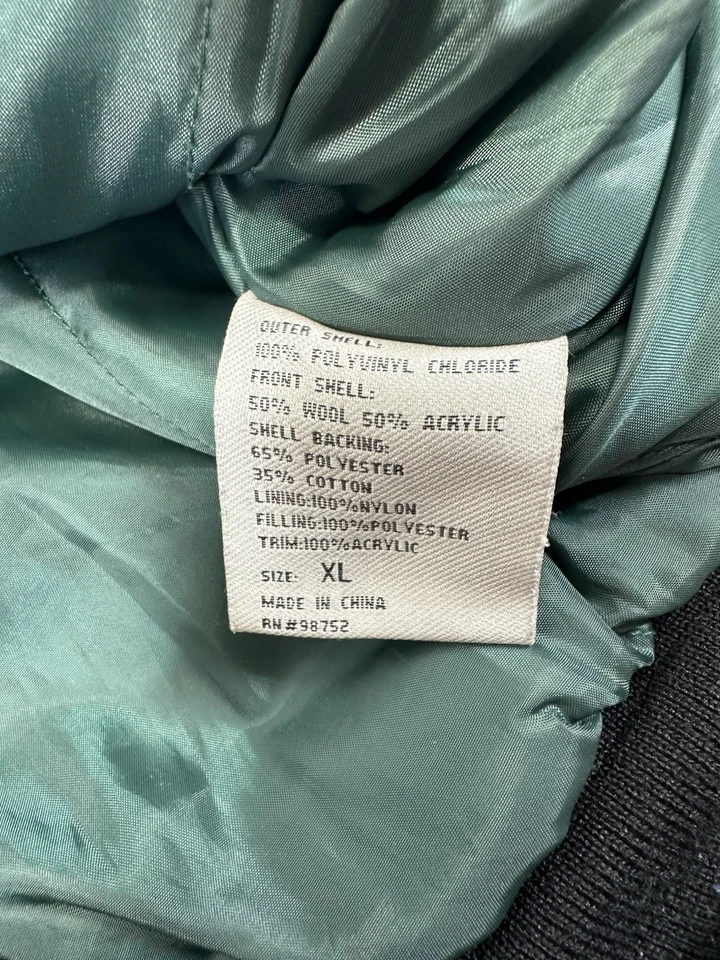 Marshall University Steve & Barrys Bomber Wool Blend Varsity Jacket Mens XL - Image 4 of 4