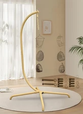 Hanging Egg Chair Stand Only, Hammock Chair C-Stand with Hanging Chain, Snap ...