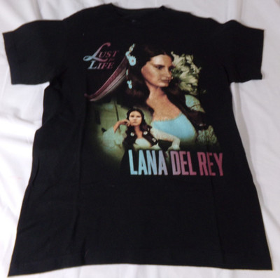 Lana Del Rey Lust For Life Tour Official T-Shirt LA to the Moon City & Dates SM