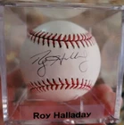 RARE ROY HALLADAY -  SIGNED BASEBALL W/PSA CERT